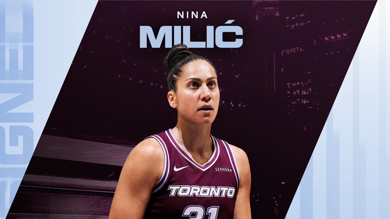 Toronto Tempo Sign Nina Milić to Developmental Contract
